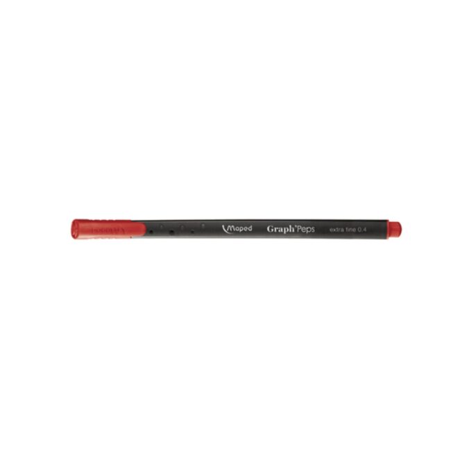caneta-fineliner-0-4-mm-graph-peps-vermelho-maped